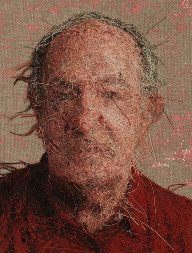 Thread Embroidered Portraits-7