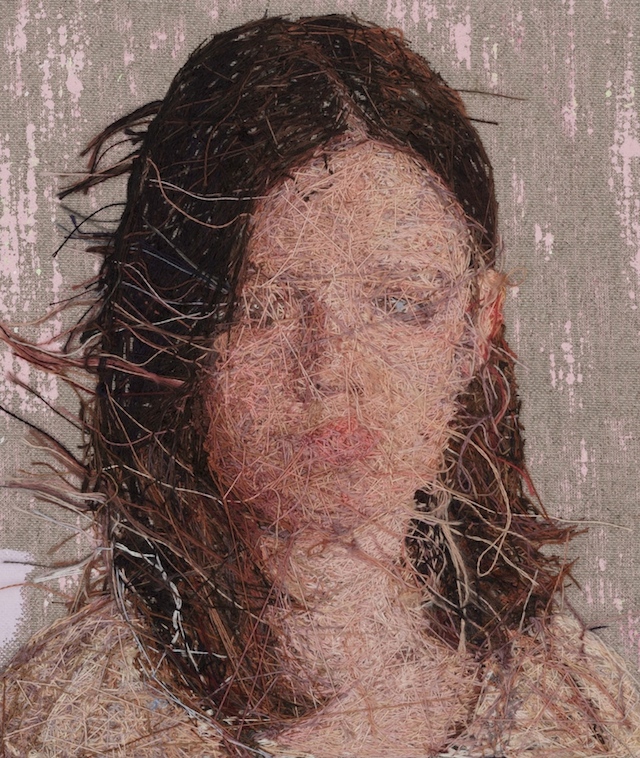 Thread Embroidered Portraits-8