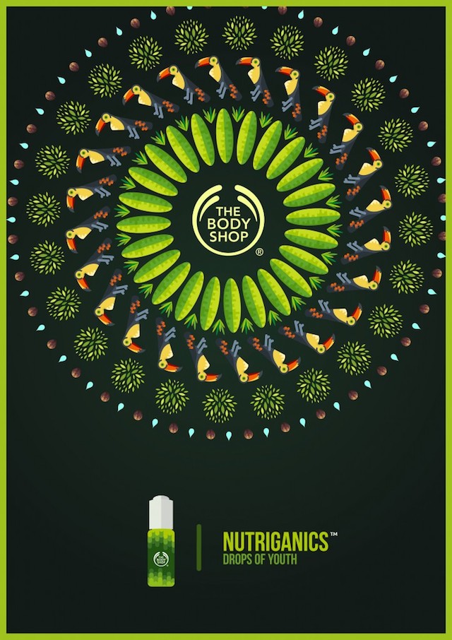 Tropical Posters for Body Shop Campaign-0