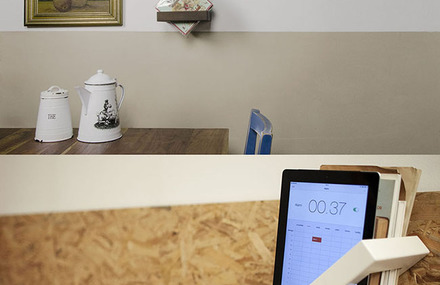 360 SHELF: Rotating multiuse shelf
