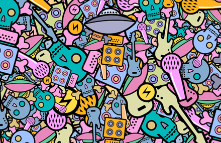 Graphic japan style teaser