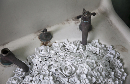 Porcelain Bouquets by Ai WeiWei