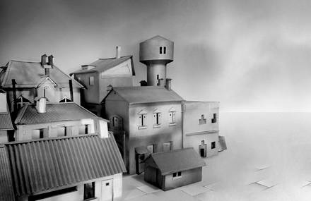 Shoes boxes houses