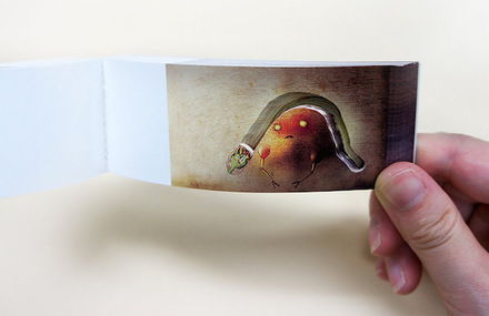 Childish and Laser-Cut Flip Book