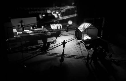 A fully projection mapped film for Hewlett-Packard