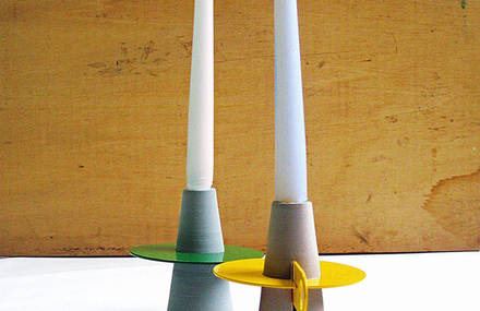 Afelio,candle holder.