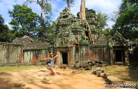 #JumpTheWorld : la série photo d’une grande voyageuse