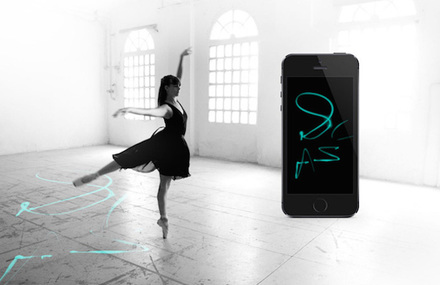 Electronic Slippers Turn a Dance into Abstract Paintings