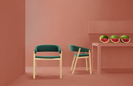 Masquespacio art direction for Missana’s Oslo chair