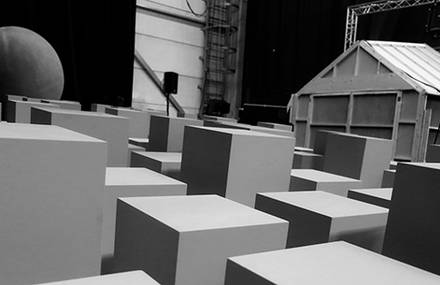 A fully projection mapped film for Hewlett-Packard