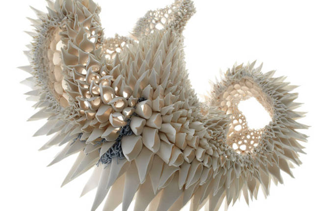 Organic Porcelain Sculptures