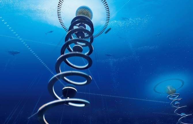 Underwater Spiral City Project