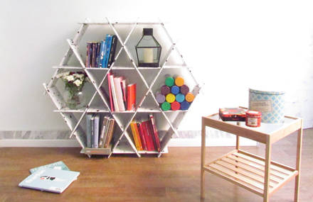 Ruche shelving unit