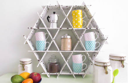 Ruche shelving unit