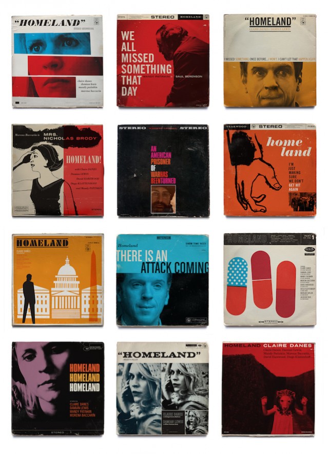 Homeland TV Shows As Jazz Vinyls Covers Media