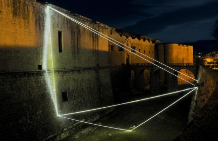 Light Installations by Carlo Bernardini