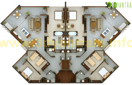 3D Floor Plan Design & Interactive 3D Floor Plan