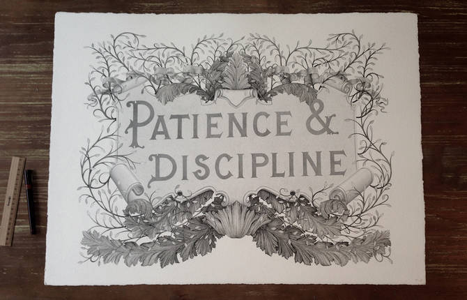 Patience & Discipline Illustration