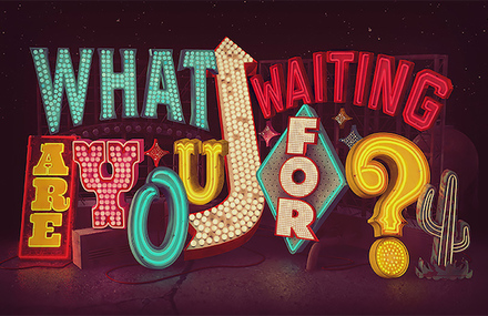 Creative 3D Typography