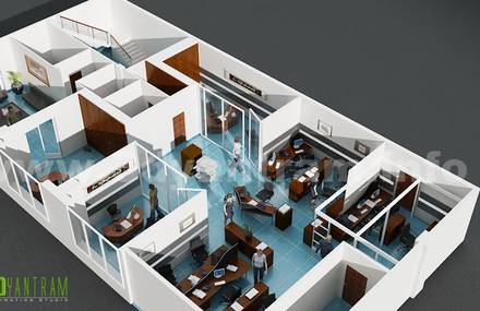 3D Floor Plan Architectural Animation