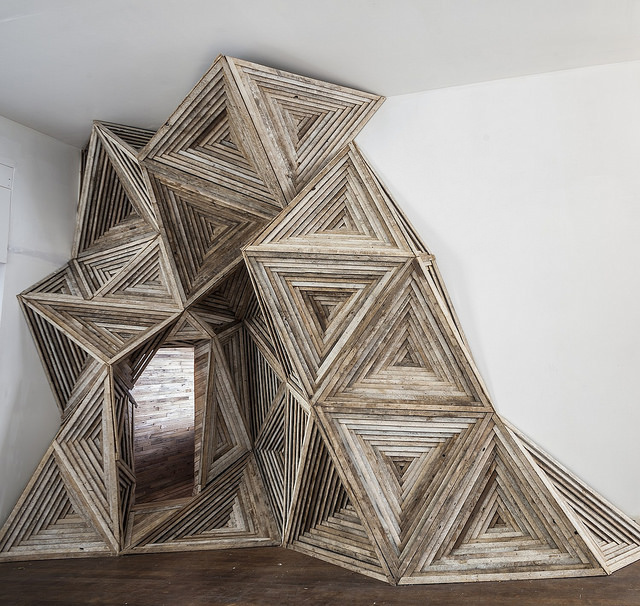Architectural Installations Made with Reclaimed Materials-4