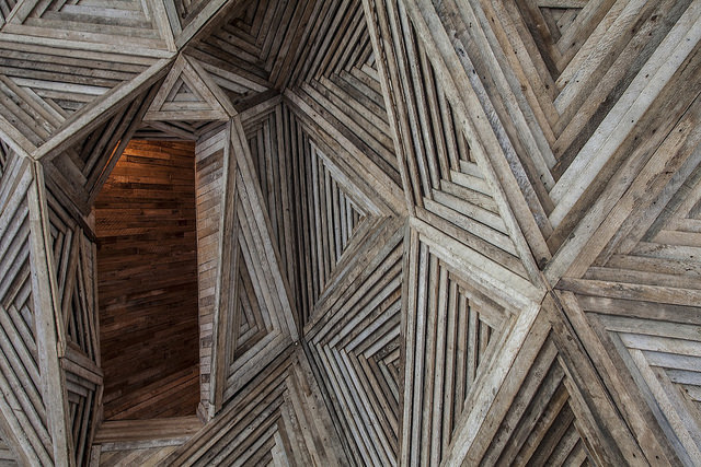 Architectural Installations Made with Reclaimed Materials-5