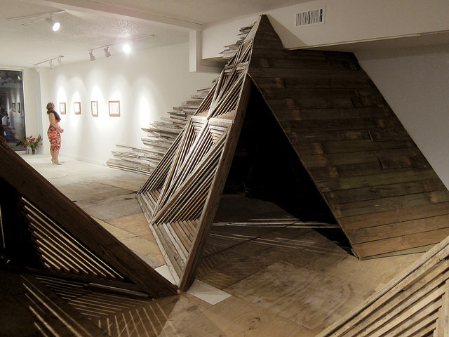 Architectural Installations Made with Reclaimed Materials-9