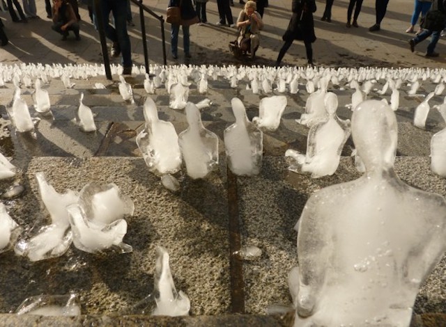 Army of Melting Ice Sculptures-5