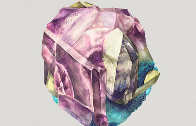 Beautiful Mineral Illustrations