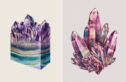 Beautiful Mineral Illustrations