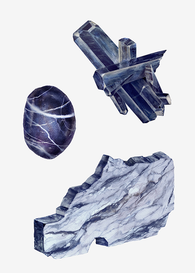 Beautiful Mineral Illustrations 7
