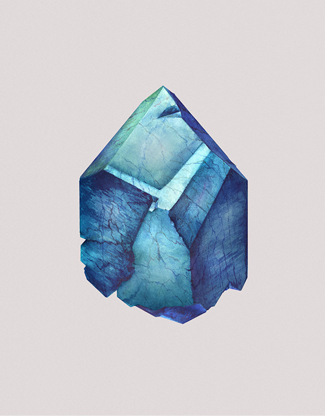 Beautiful Mineral Illustrations 9