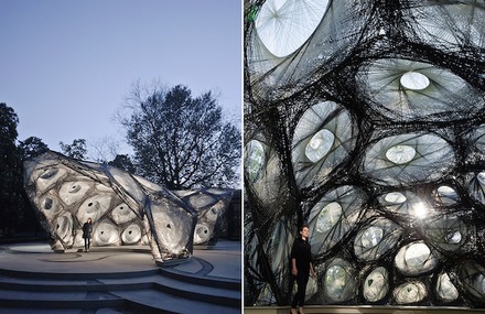 Biomimetic Pavilion in Stuttgart