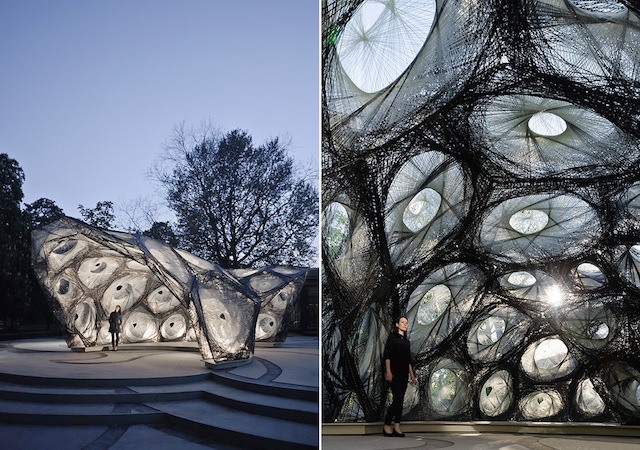 Biomimetic Pavilion in Stuttgart