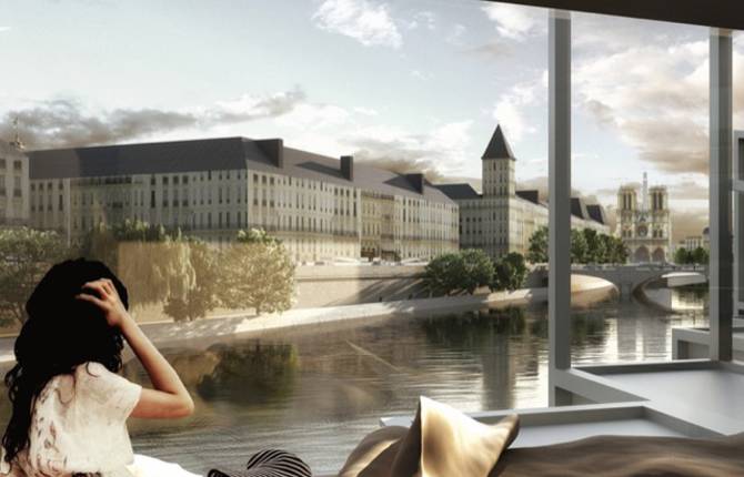 Capsule Hotel Project in Paris