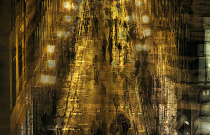 Cityscape Superimpositions by Alessio Trerotoli
