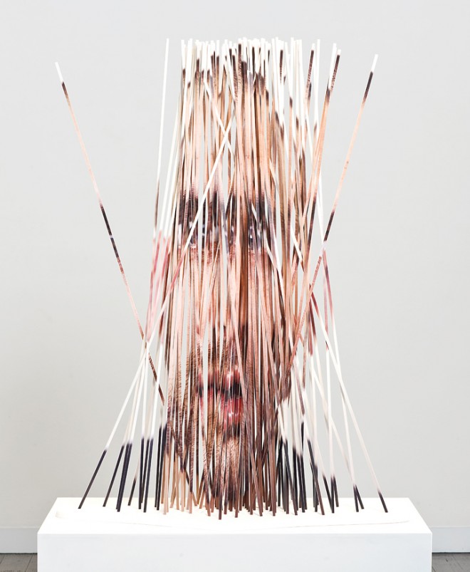 Cut Photographs turned into Surreal Sculptures_1