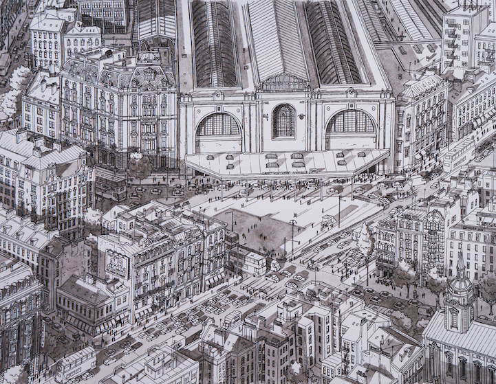 Detailed Cityscapes from Artist Memory_2