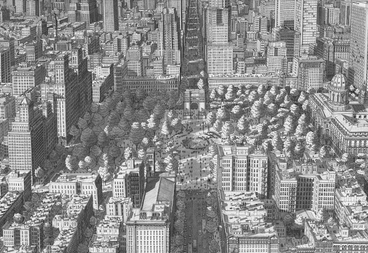 Detailed Cityscapes from Artist Memory_8