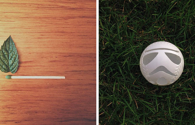 Everyday Object Composition by Brock Davis