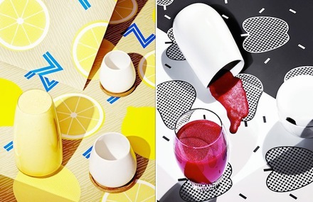 Eye-Catching Smoothies Imagery