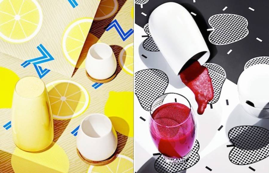Eye-Catching Smoothies Imagery