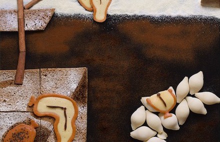 Famous Paintings Recreated with Food