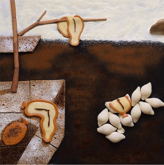 Famous Paintings Recreated with Food-0