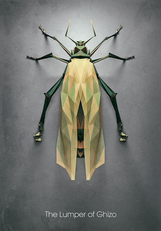 Fictitious Insects Illustrations-11
