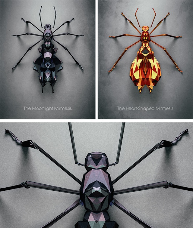 Fictitious Insects Illustrations-13