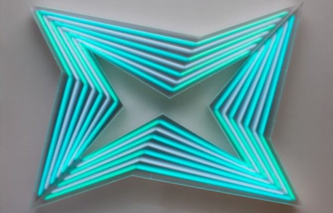 Geometric Neon Light