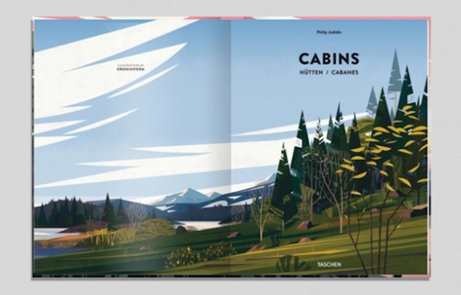 Illustrated Cabins Collection