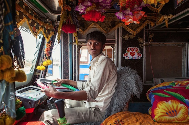 Indian Technicolor Trucks Photography-0