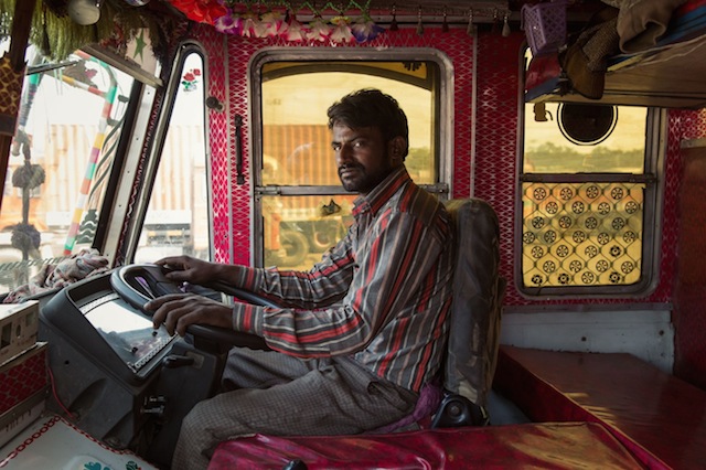 Indian Technicolor Trucks Photography-23
